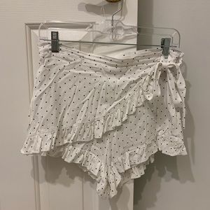 PACSUN polka dot wrap skort! wore decent amt